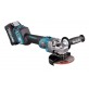 Makita GA023GM201 XGT leņķa slīpmašīna 2x4 Ah MAKPAC